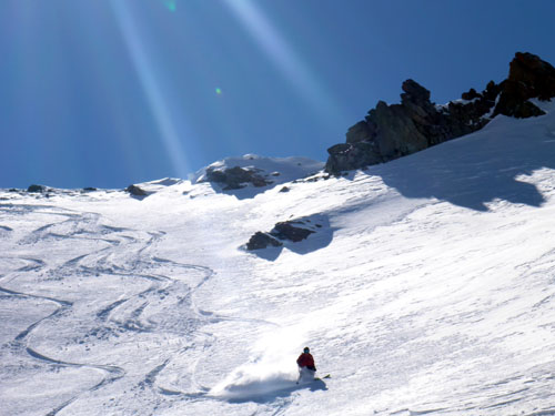 Galactic skiing: The Milky Way / Sestriere, Italy - Morningstar- See ...